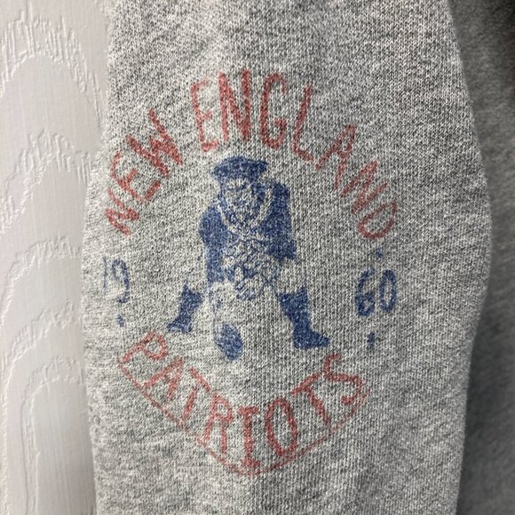 New England Patriots Junk Food Full Zip Hoodie Jacket Size Small/Medium - Picture 3 of 8